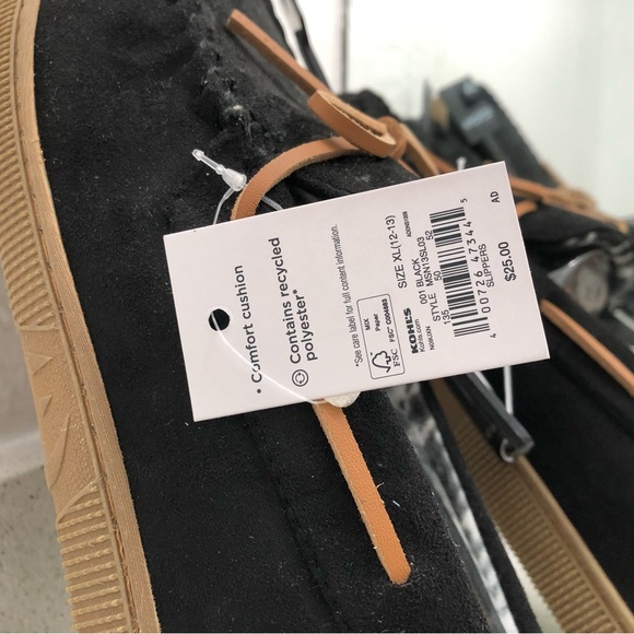 Men’s Sonoma Goods For Life Comfort Cushion Slippers. Brand new. NWT. XL (12-13) - Picture 11 of 13